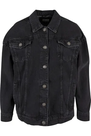 Urban classics Dames 90s denim oversized jas