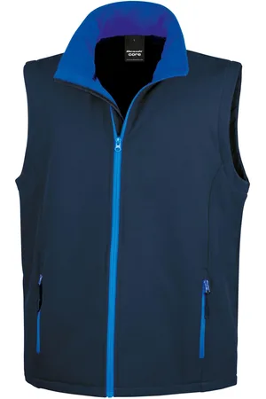 Result Herenbedrukbare softshell-bodywarmer