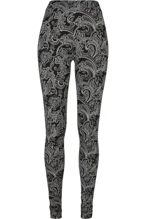 Urban classics Dames zachte paisley legging