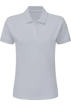 SG Dames poloshirt met korte mouwen van katoen