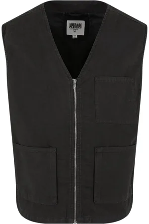 Urban classics Heren biologisch katoenen gilet