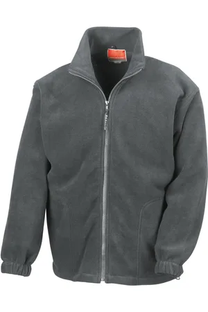Result Heren full zip active fleece anti pilling jasje