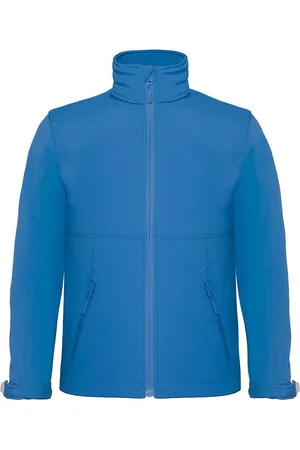 B and C Kinder/kinder soft shell jas met capuchon