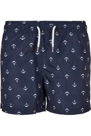 Urban classics Jongens anker zwemshort