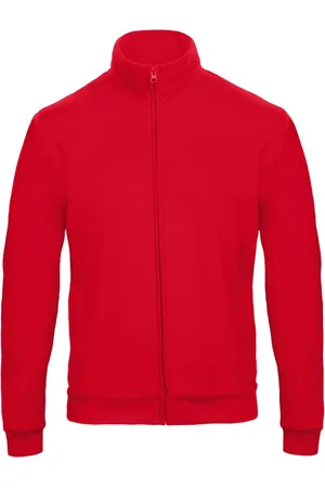 B and C Unisex adult id.206 50/50 full zip sweat jacket