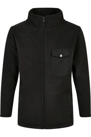 Urban classics Jongens polar fleece track jacket