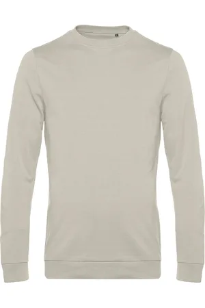 B and C Heren frans terry sweatshirt met inzet