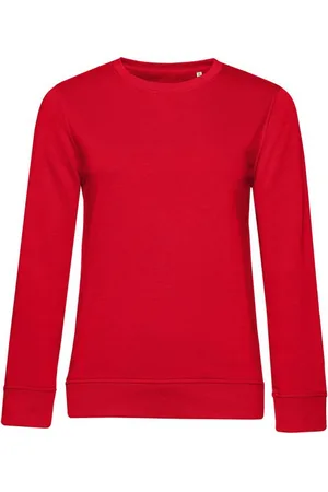 B and C Dames organic inspire crew hals sweatshirt