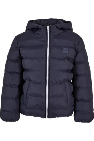 Urban classics Jongens basic gewatteerde jas