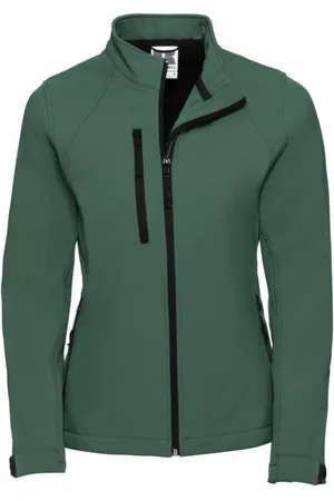 Jerzees Colours Dames waterbestendig & winddicht soft shell-jasje
