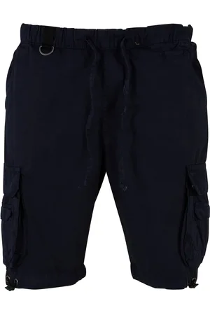 Urban classics Heren cargo shorts met dubbele zakken