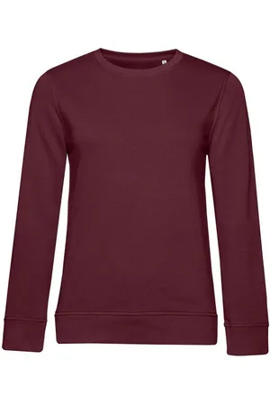 B and C Dames organic inspire crew hals sweatshirt