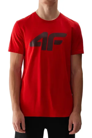 4F Heren logo regular t-shirt
