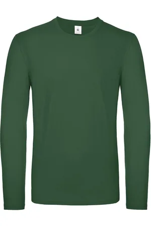 B and C Heren #e150 t-shirt met lange mouwen