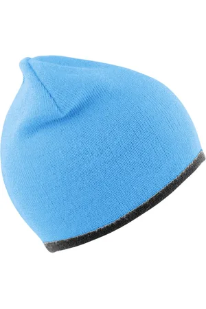 Result Unisex reversible fashion fit winter beanie hat