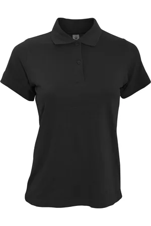 B and C B&c safran puur dames poloshirt met korte mouwen