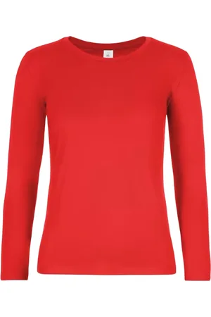 B and C Dames #e190 t-shirt met lange mouwen