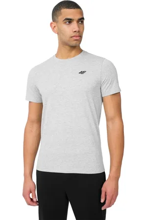 4F Effen normaal t-shirt heren