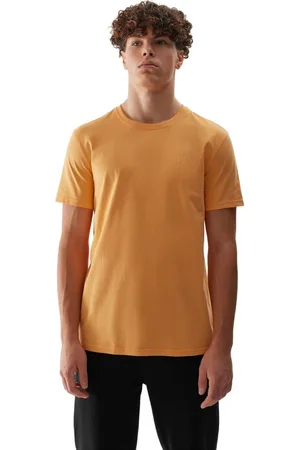 4F Effen normaal t-shirt heren