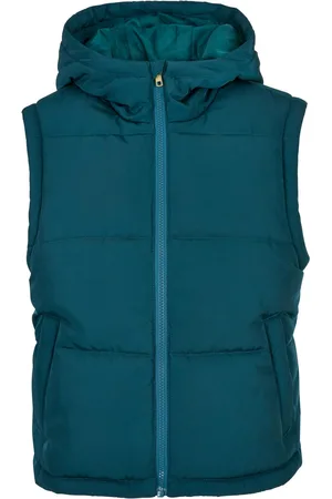 Urban classics Dames gewatteerd twill gerecycled gilet