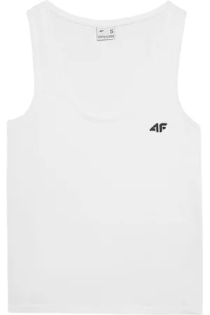 4F Dames effen slank tanktop
