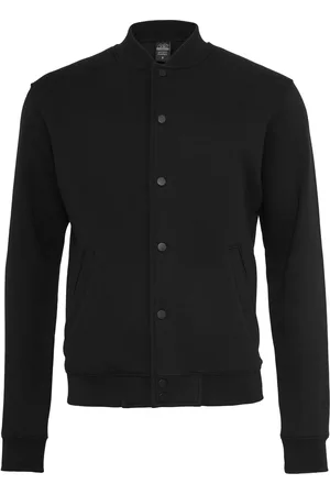 Urban classics Heren college tweekleurig sweatjack