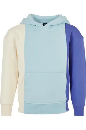 Urban classics Meisjes kleurblok hoodie