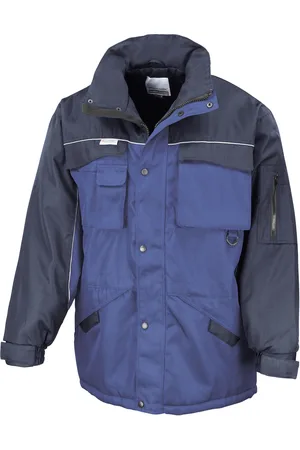 Result Heren workwear heavy duty waterafstotende winddichte combo coat