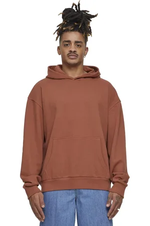 Urban classics Heren badstof lichtgewicht hoodie
