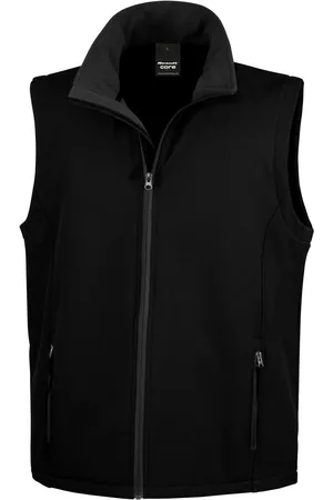 Result Herenbedrukbare softshell-bodywarmer