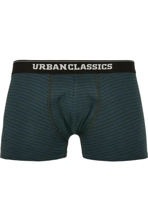 Urban classics Heren boxershorts met streep (set van 3)