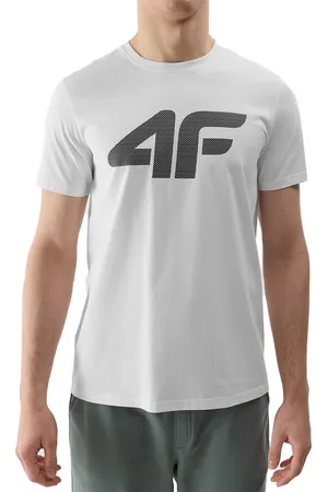 4F Heren logo regular t-shirt