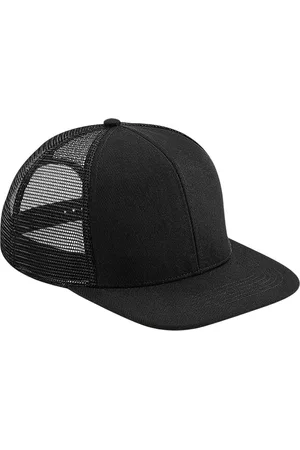 Beechfield Originele 6 paneel flat peak trucker cap