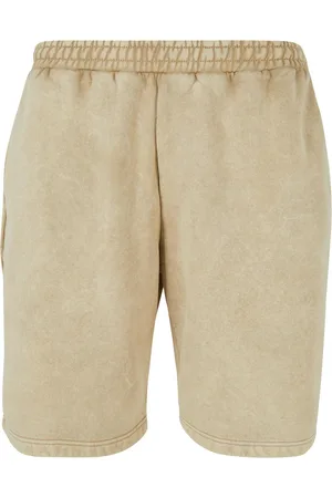 Urban classics Heren sweat shorts zwaar stone wash