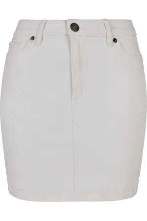 Urban classics Dames denim organic minirok