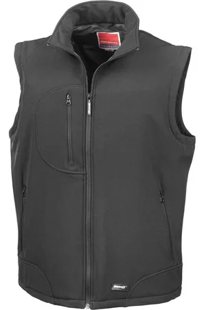 Result Heren softshell bodywarmer ademend weerbestendig jasje