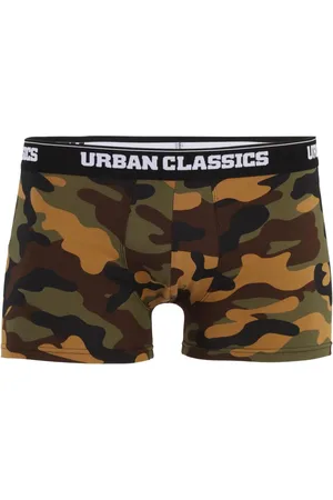 Urban classics Heren camo boxershort (set van 2)