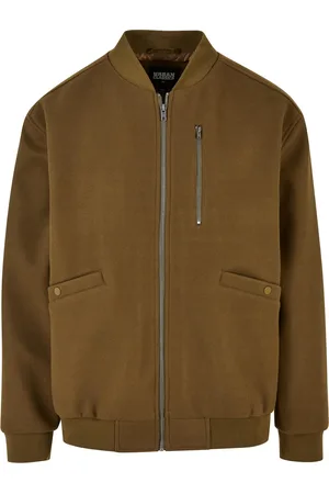 Urban classics Heren bomberjack met blousonmouwen