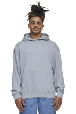 Urban classics Heren badstof lichtgewicht hoodie