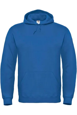B and C Heren id.003 katoenen pullover hoodie