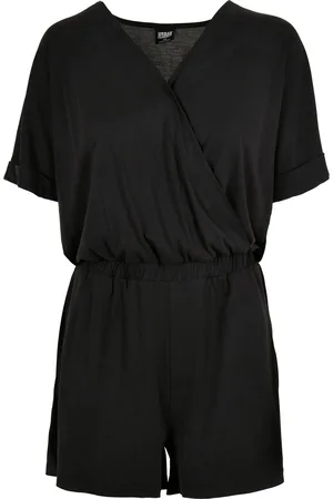 Urban classics Dames modal korte jumpsuit