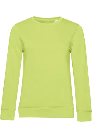 B and C Dames organic inspire crew hals sweatshirt