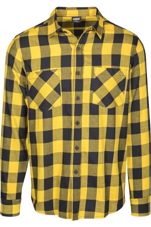 Urban classics Heren geruit flannel shirt