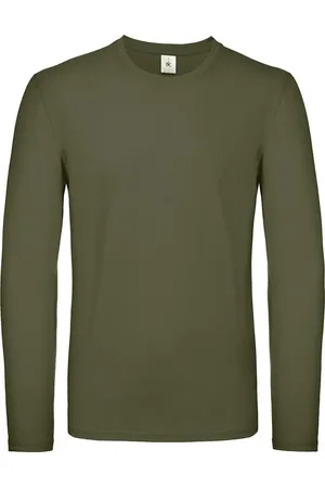 B and C Heren #e150 t-shirt met lange mouwen