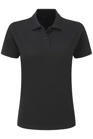 SG Dames poloshirt met korte mouwen van katoen
