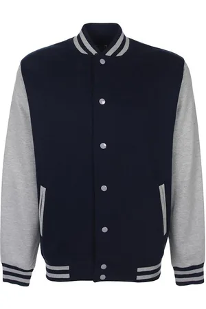FDM Unisex varsity / university jacket (contrast mouwen)