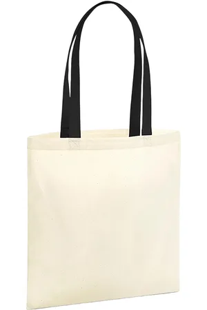 Westford Mill Earthaware organic bag for life contrasterende boodschappentas