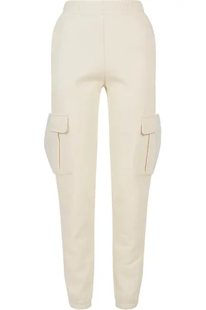 Urban classics Dames cargo broek met hoge taille