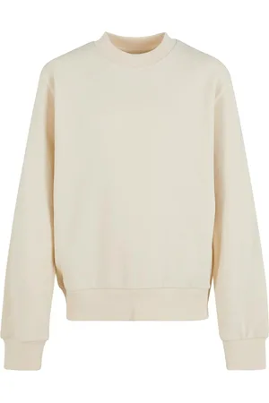 Urban classics Jongens terrycloth sweatshirt met ronde hals
