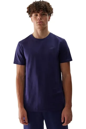 4F Effen normaal t-shirt heren